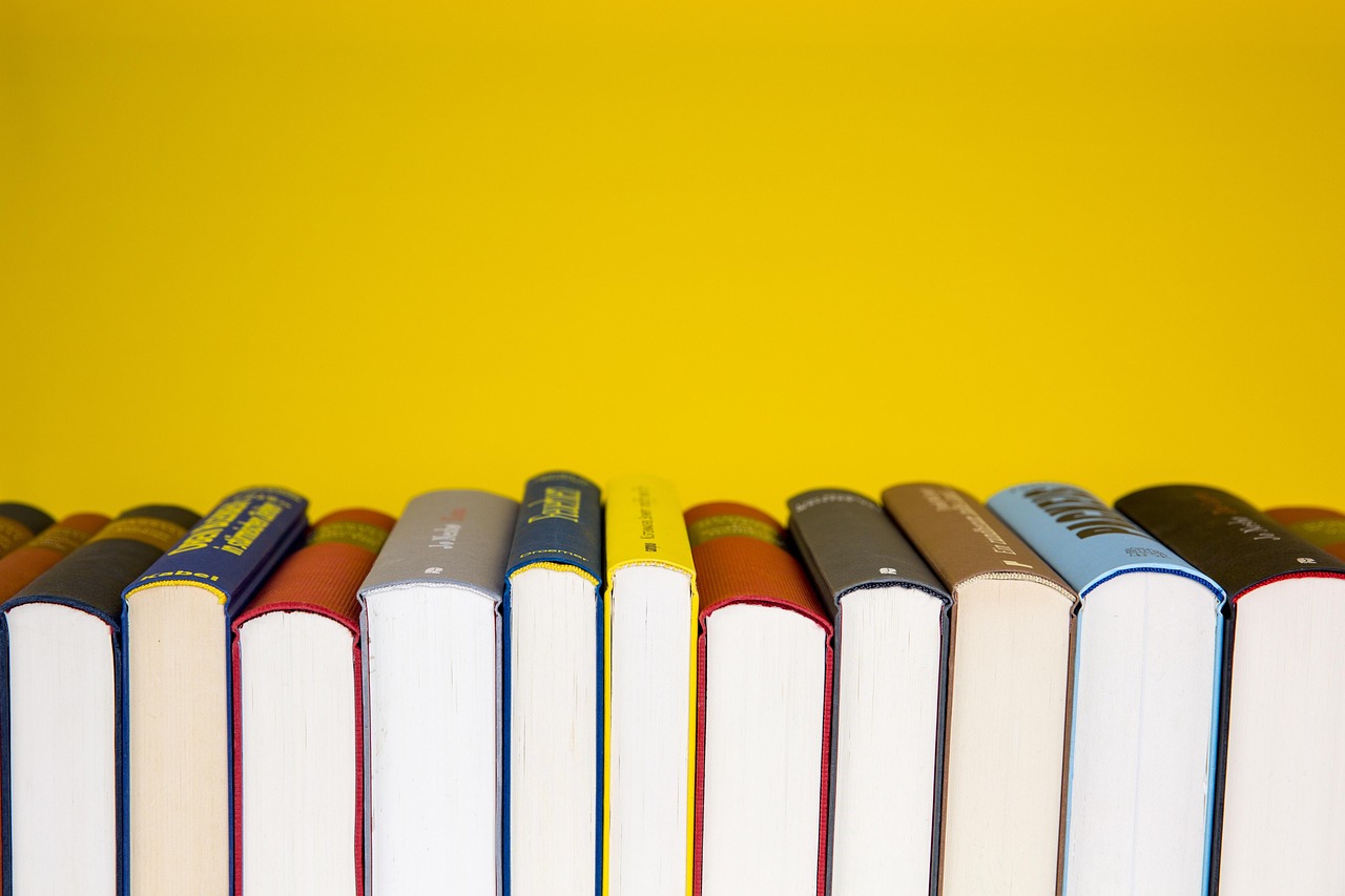 gambar buku berjejer